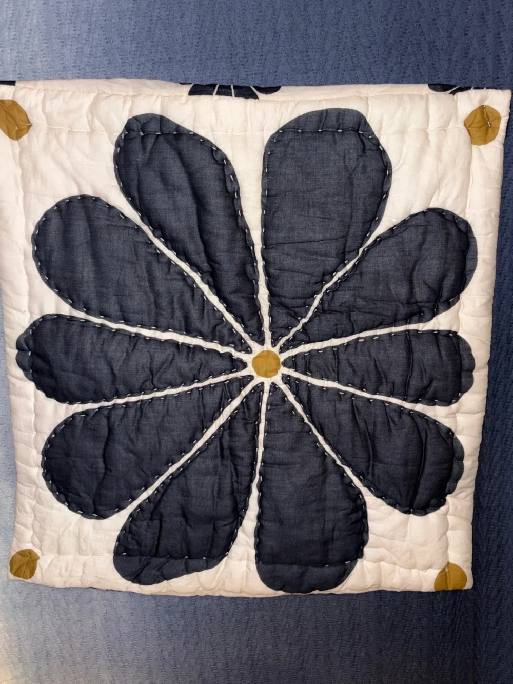 Anthropologie McKenzie Parrot Euro Sham Single